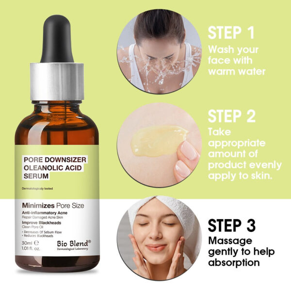 BioBlend Pore Downsizer Oleanolic Acid Serum - Image 6