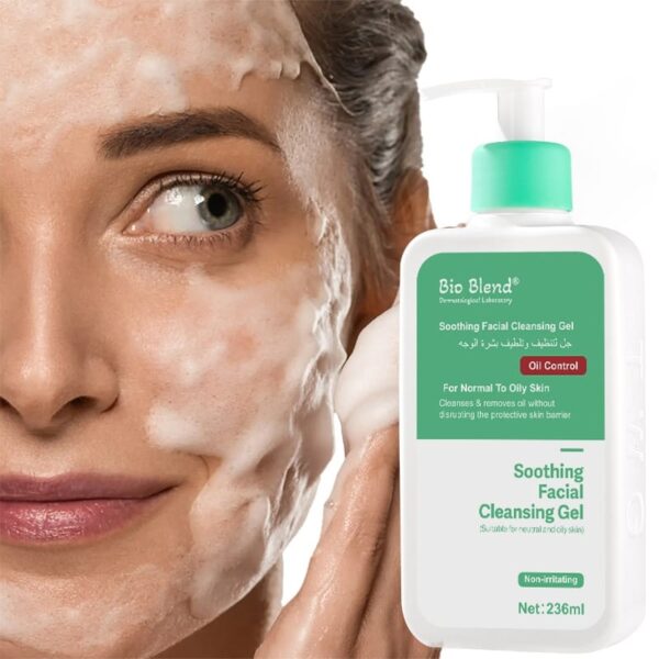 BioBlend Smoothing Facial Cleanser Gel - Image 3