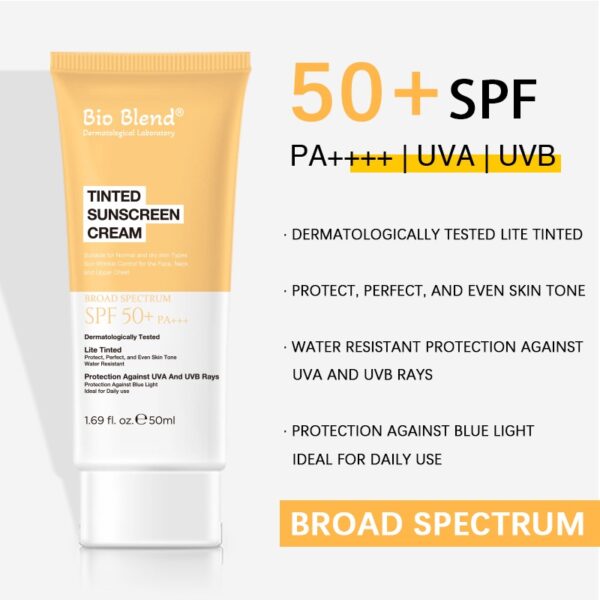 BioBlend Tinted Sunscreen Cream - Image 4