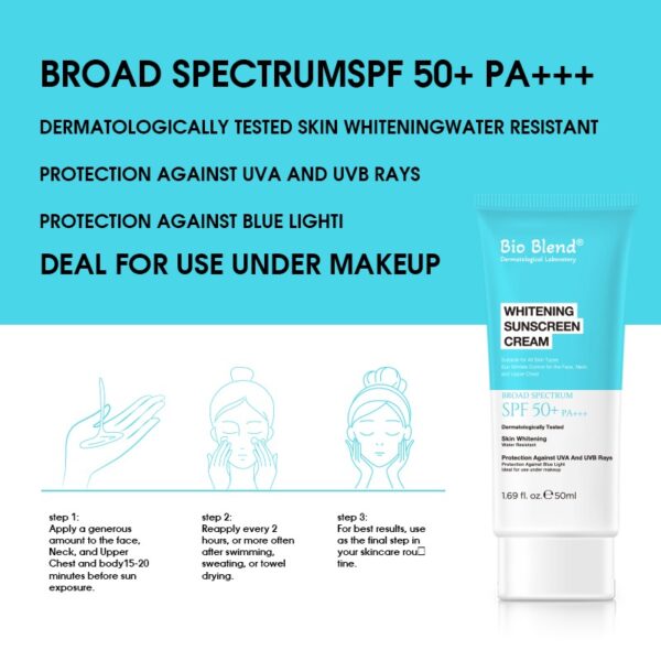 BioBlend Whitening Sunscreen Cream - Image 4